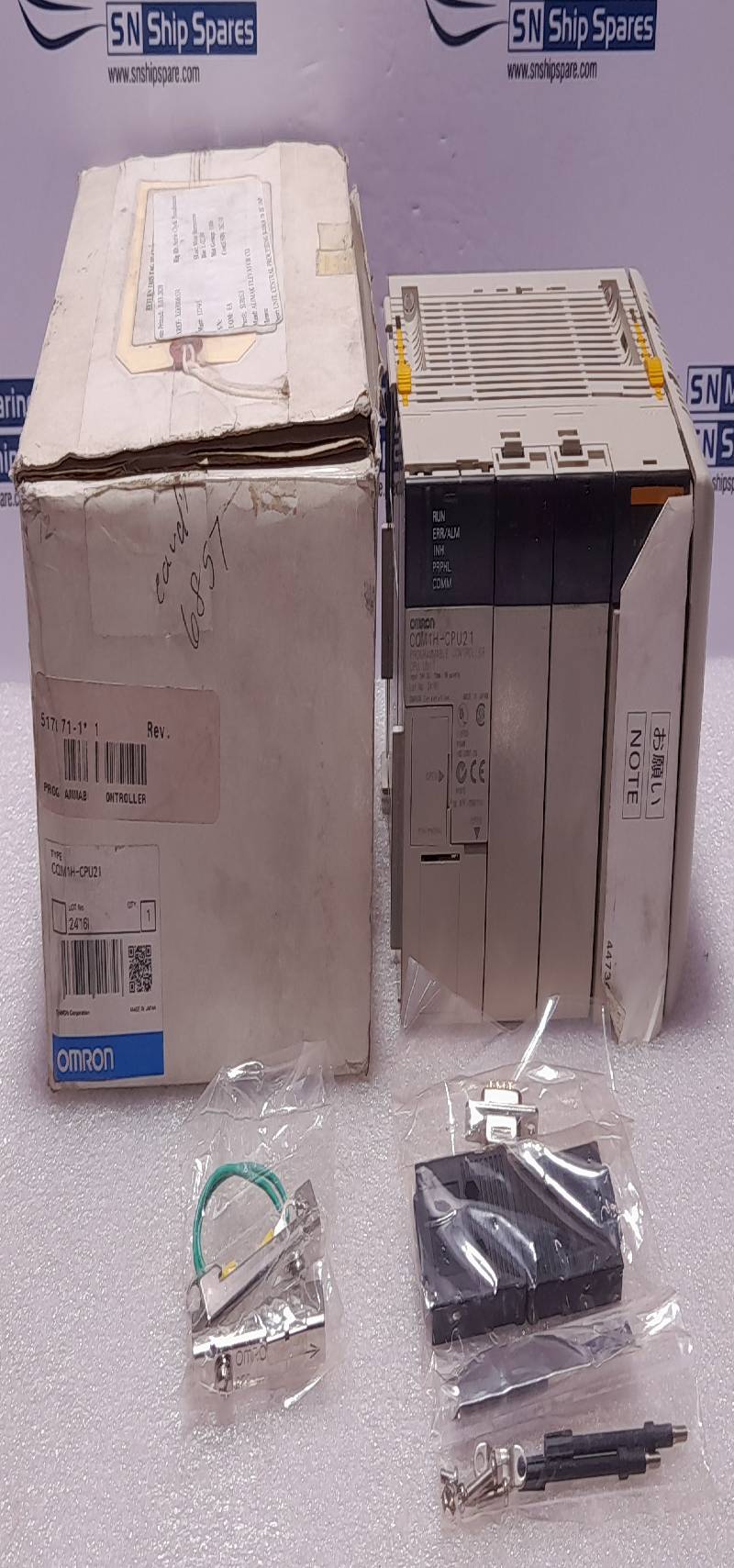 Omron CQM1H-CPU21 Programmable Controller CPU Unit Input 24VDC 10mA 16 Points
