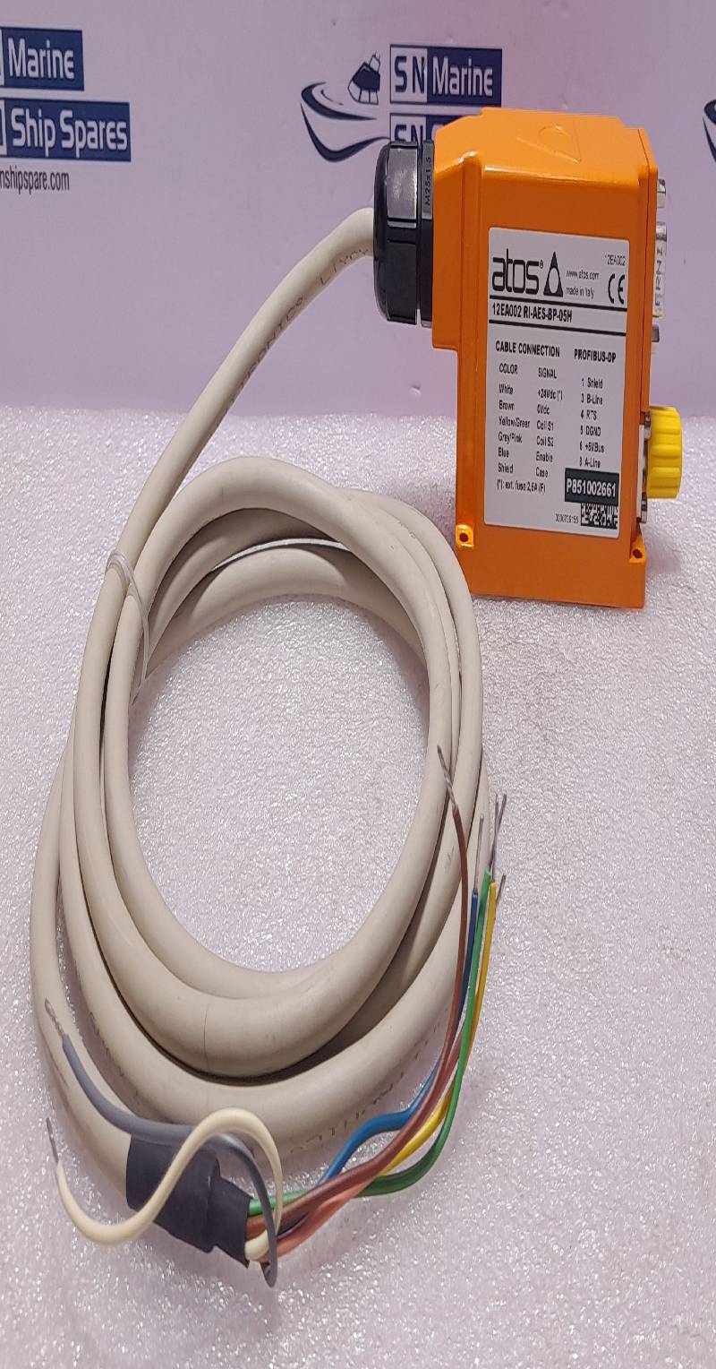 Atos 12EA002 RI-AES-BP-05H Profibus Driver P851002661 NOV 30156246