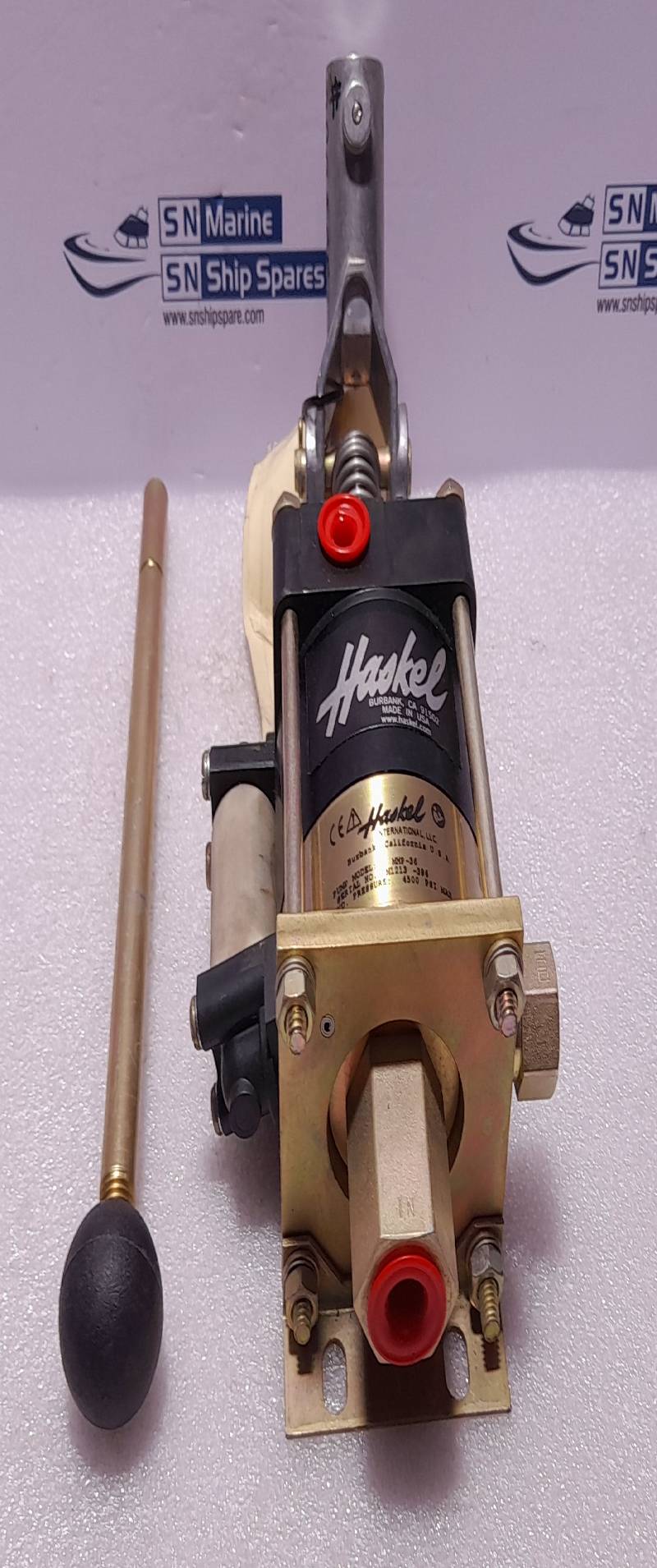 Haskel MHP-36 Air Driven Liquid Fluid Pump Hyd Pressure 4500 PSI Max NOV 3340002