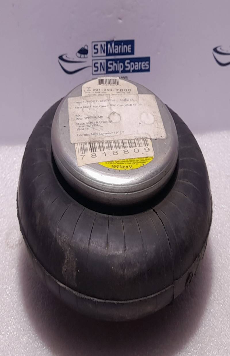 Firestone W01-358-7600 Air Spring 31823436 Airmount Isolator NOV 7818809 W013587600
