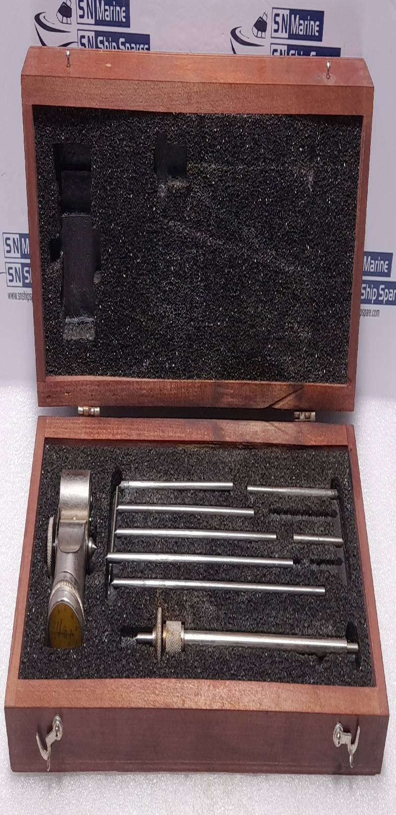 Starrett 696M Crankshaft Distortion Dial Strain Gauge 696B Balancing Attachment