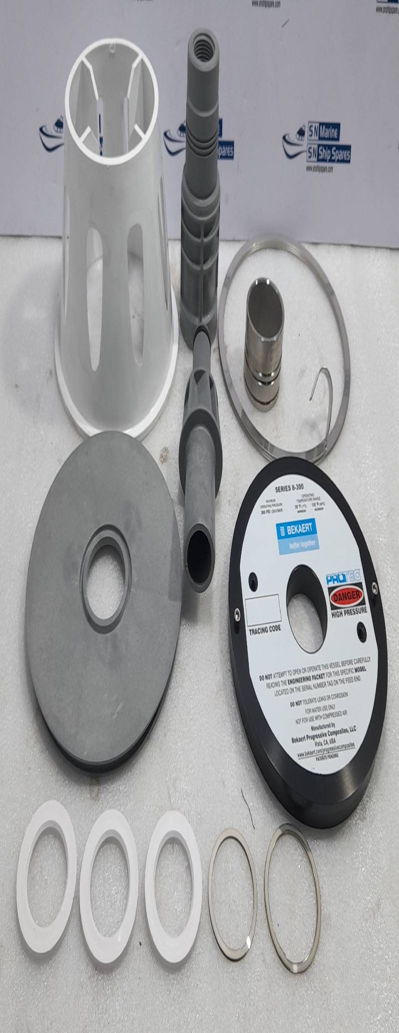 World Water Systems MHKK0815 Watermaker Repair Kit Protec Bekaert Series 8-300 