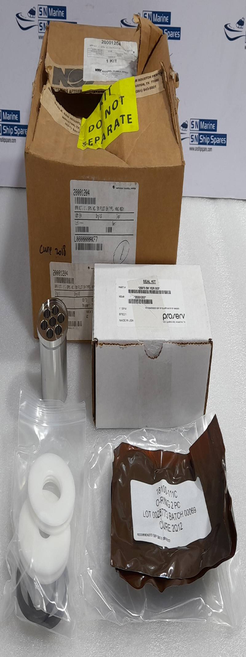 National Oilwell Varco 20001204 Repair Kit 1” SPM NC 5M Pilot EH Type Hand Assembly