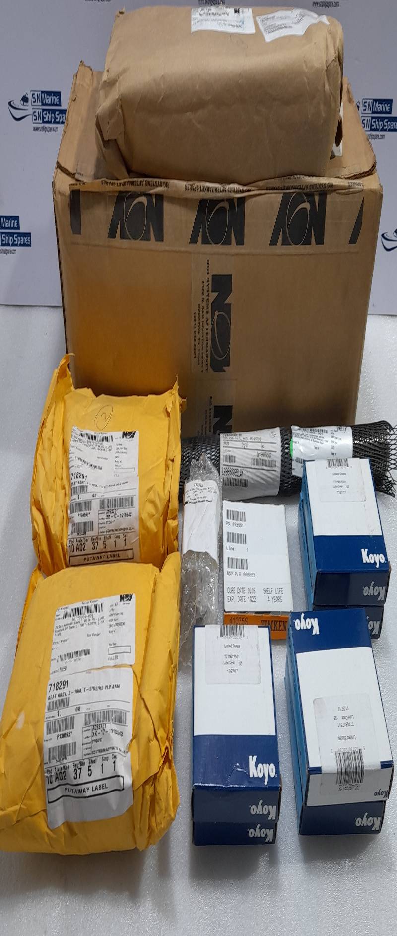 National Oilwell Varco 719375 EMER Part Kit 3-10M T-B VLV INT H2S LT