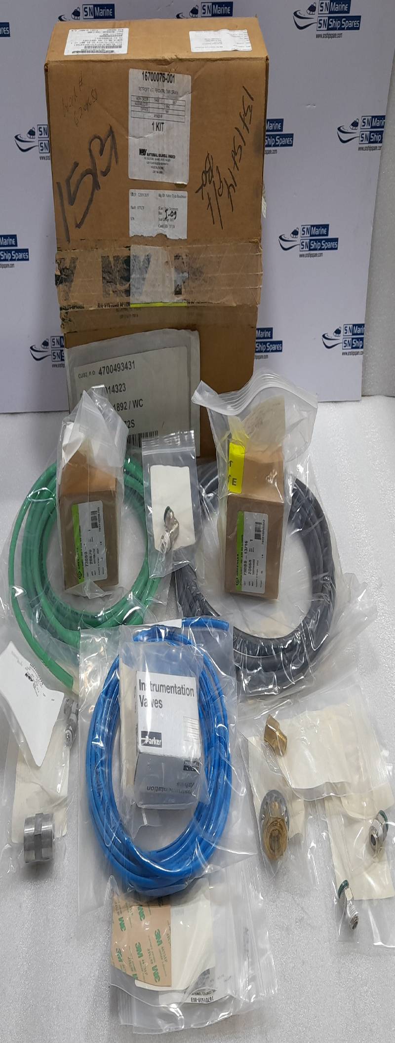 National Oilwell Varco 16700076-001 Retrofit Kit FB CNTRL TWR Drain