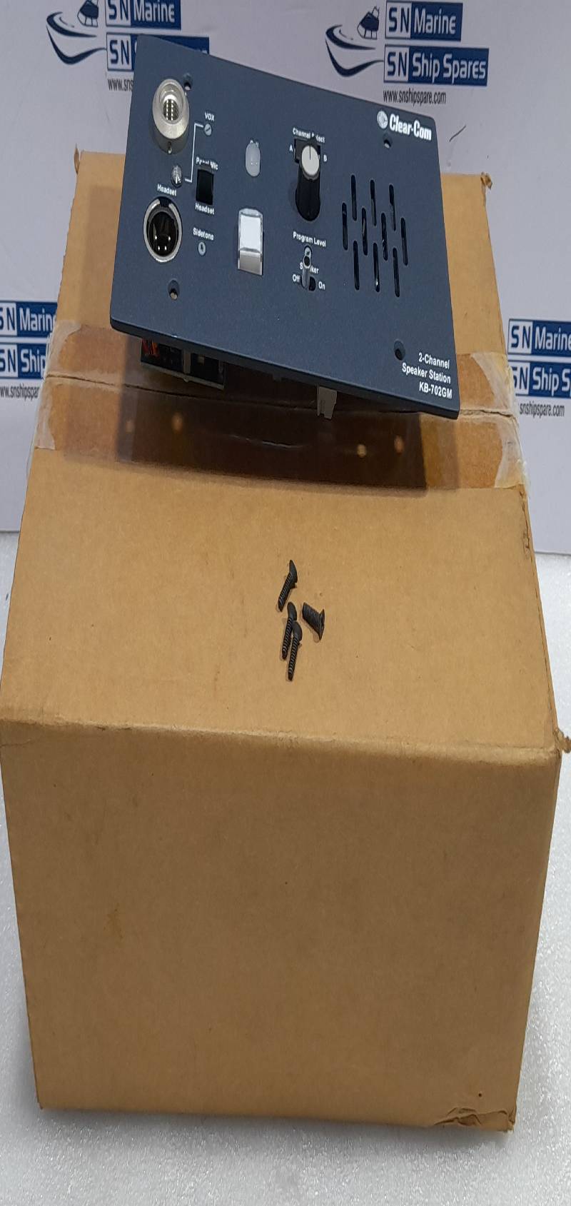 Clear Com KB-702GM Rev C 2-Channel Flush Mount GM Speaker Station KB702GM