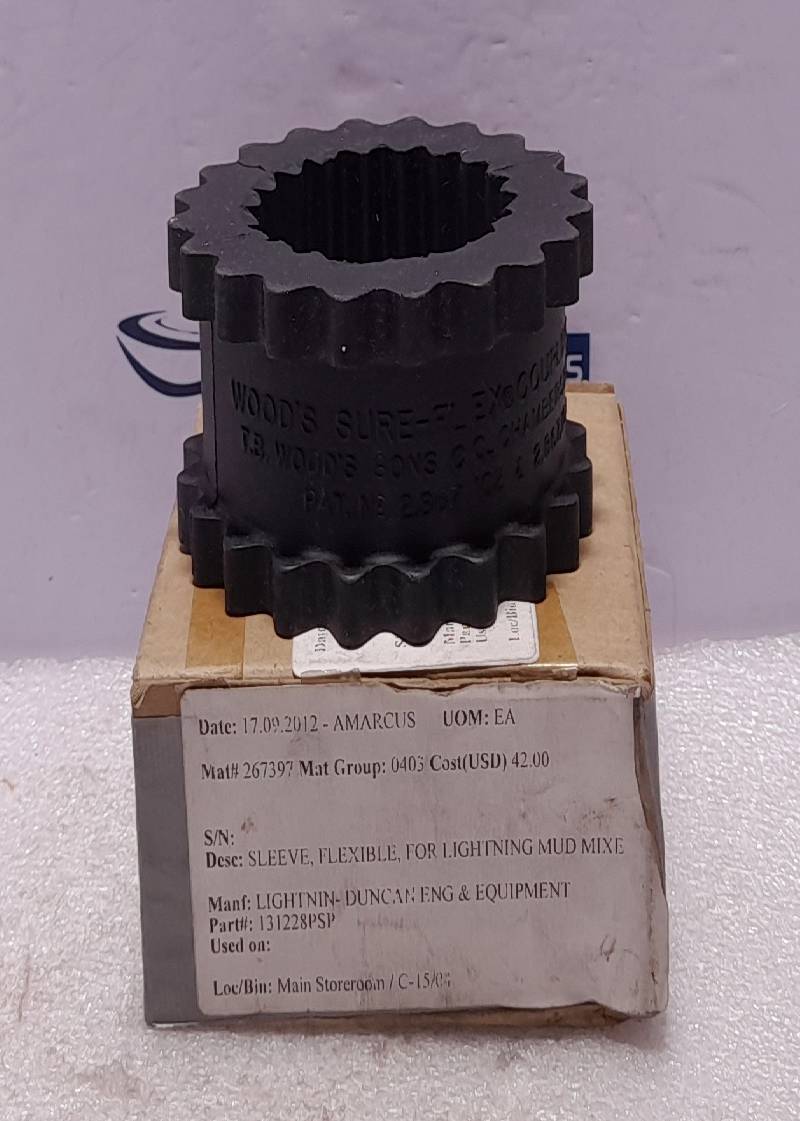 TB Woods 6JS 6JES EPDM Split SF Sleeve Sure Flex Coupling