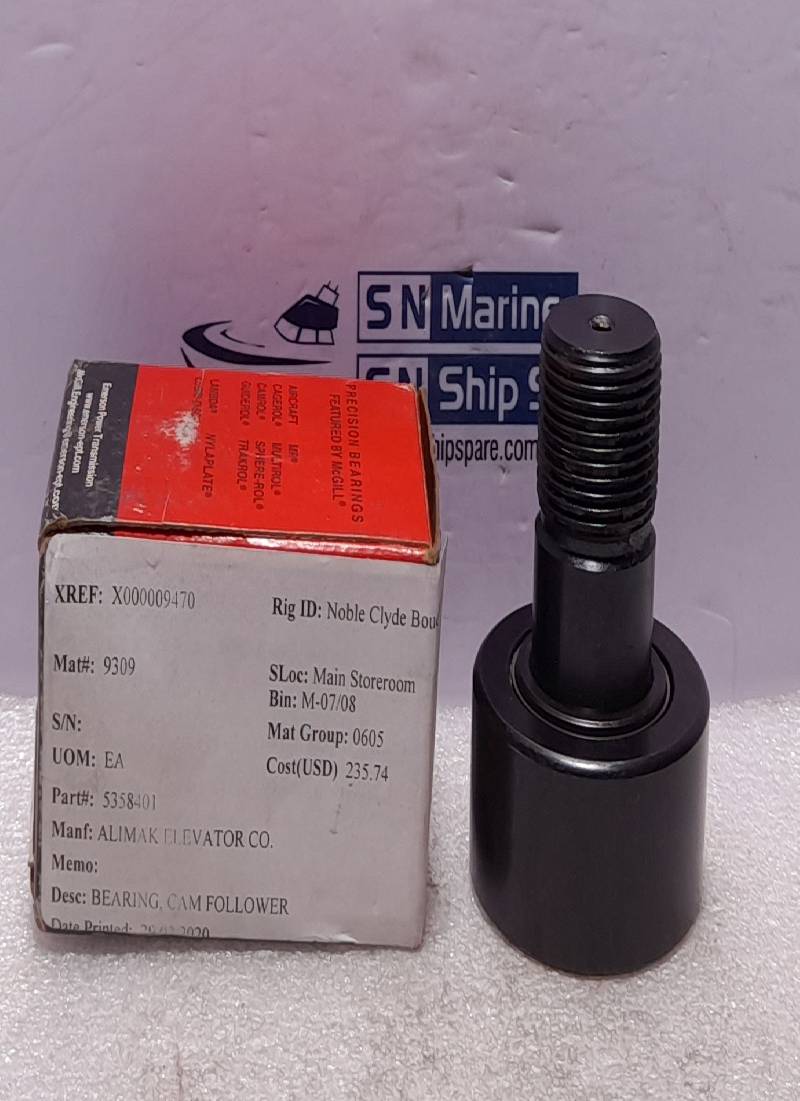 McGill CCFH 2 ¼ SB Cam Follower Bearing Alimak 5358401 535840-1