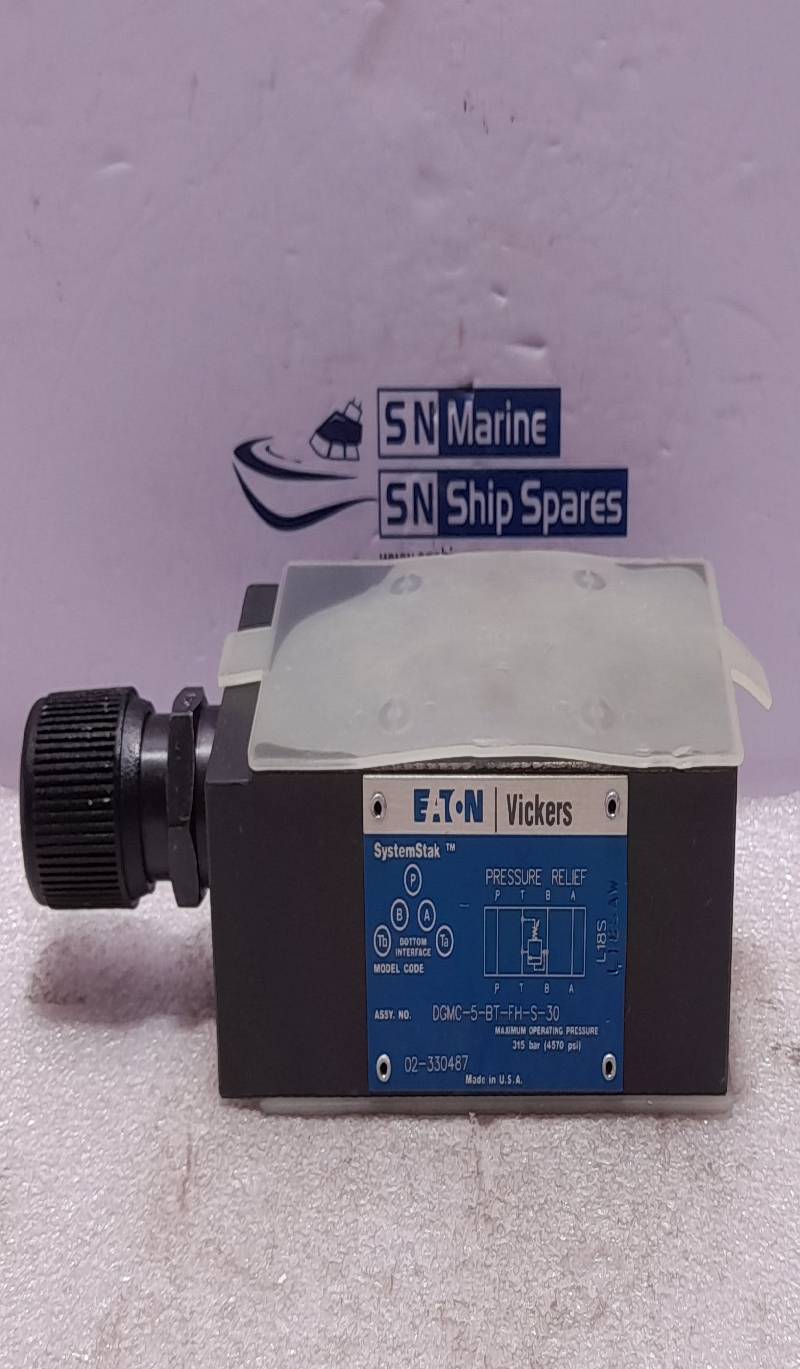 Eaton Vickers DGMC-5-BT-FH-S-30 Pressure Relief Valve MOP 315 Bar 4570 PSI