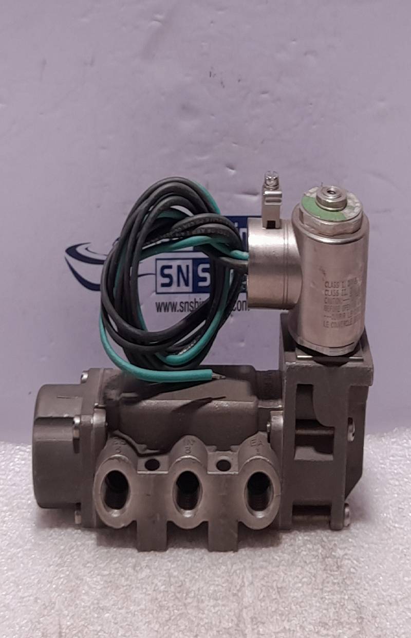 Versa VSG-4322-316-XN-A120 Solenoid Valve Max 12 Bar Min 2.8 Bar 120V 60Hz 5.6W