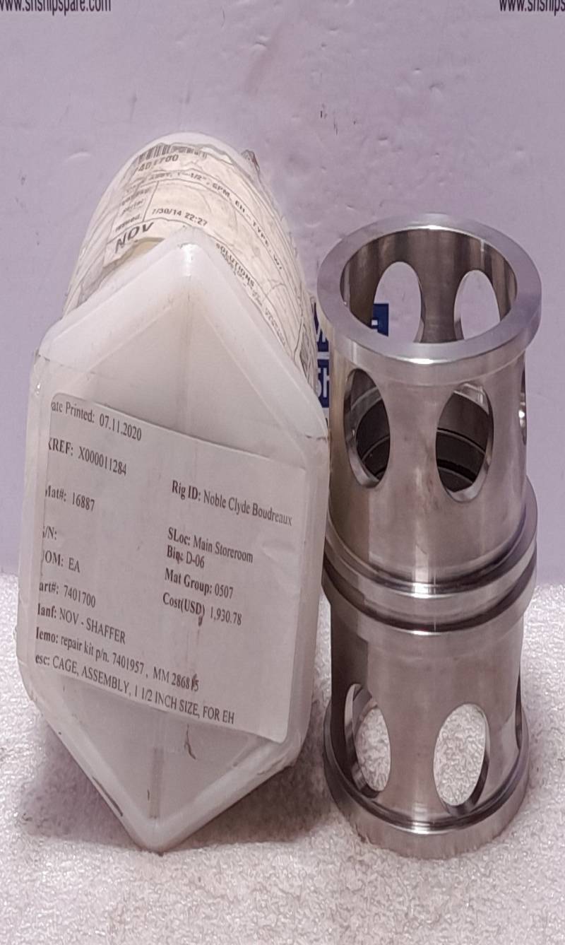 Gilmore 13160 Cage Assembly Rev C NOV 7401700 Cage Assy 1-½” SPM EH-Type