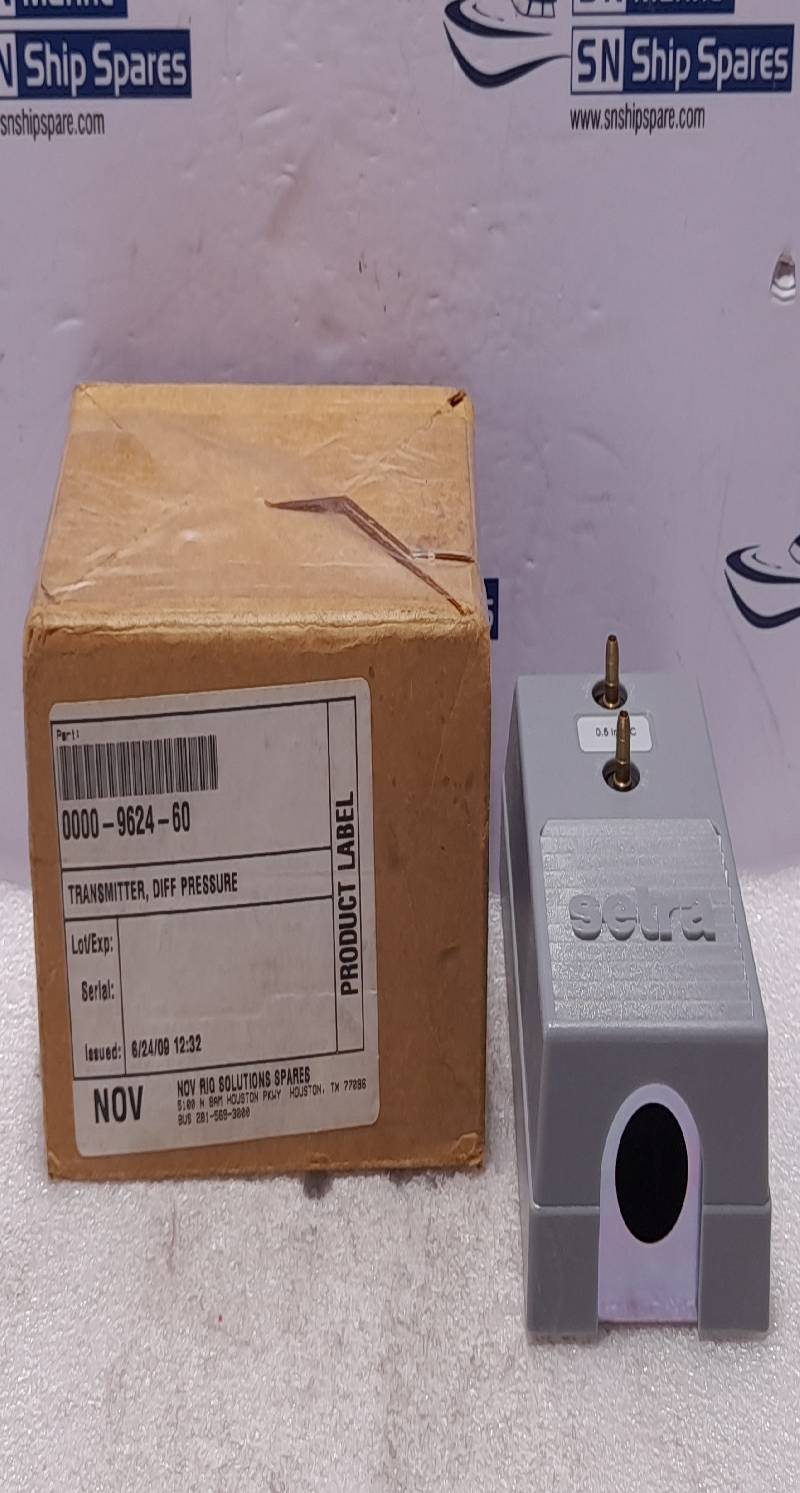 Setra DPT2640-0R5D Pressure Transducer 26410R5WD2DA1D Range 0-0.5” WC