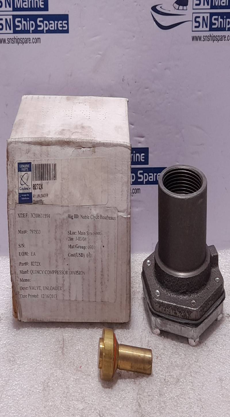 Quincy 8272X Unloader Valve Assembly 1024668