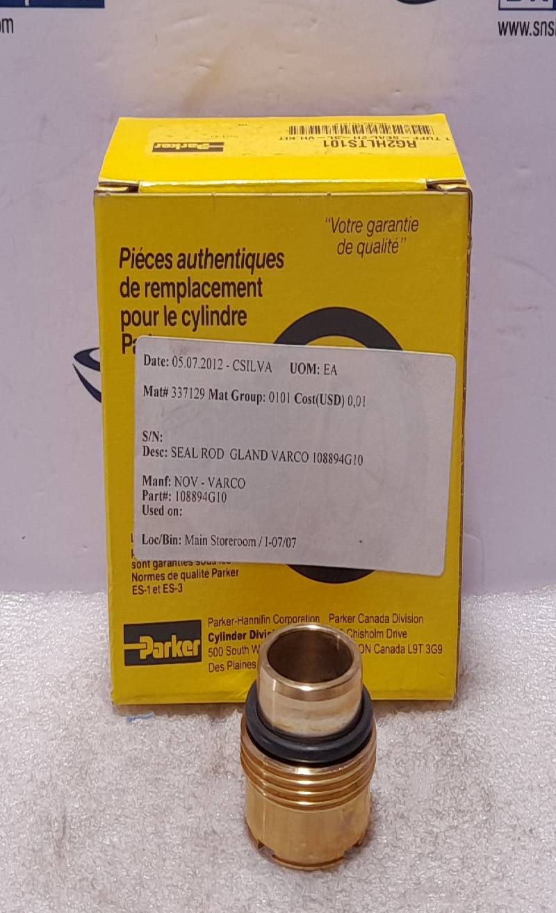 Parker RG2HLTS101 1 TUFF-SEAL 2H-3L-VH Kit NOV 108894G10 Seal Rod Gland