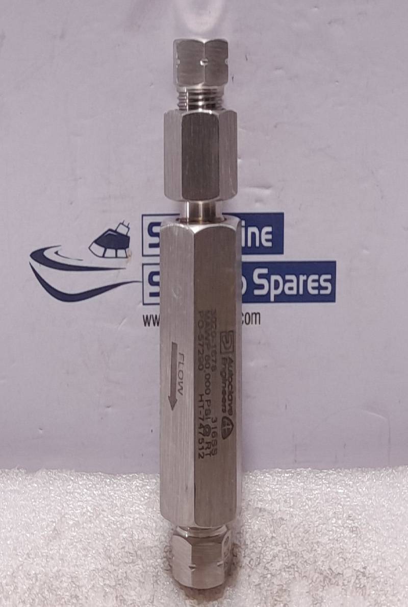 Autoclave Engineers 3020-1678 Check Valve 0.38 In Clover 10113207