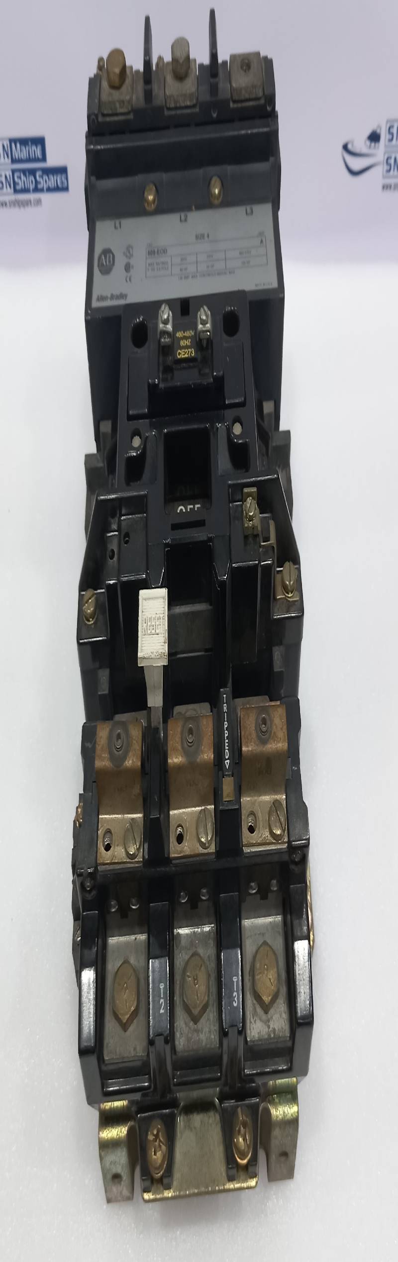 Allen-Bradley 509-EOD Starter 135AMP Size 4 3-5P 200V 40HP 230V 50HP