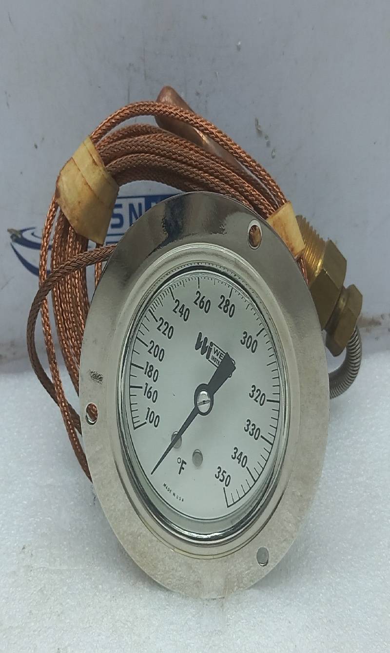 Weiss 100-350 F Temp Vapor Actuated Thermometer Gauge MSC Supply 56461684