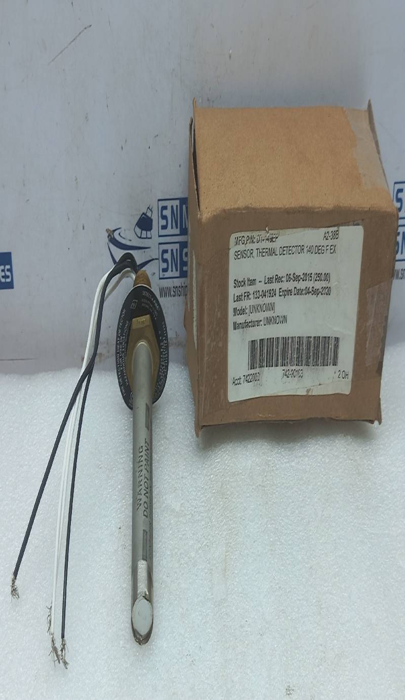 Fenwal Detect-A-Fire 165M Thermal Detector Sensor 140DEG F EX DT-140EP