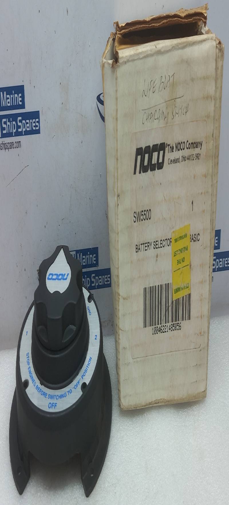 NOCO SW5500 Battery Selector Cont: 310AMP INTMT: 50AMP 6-36VDC