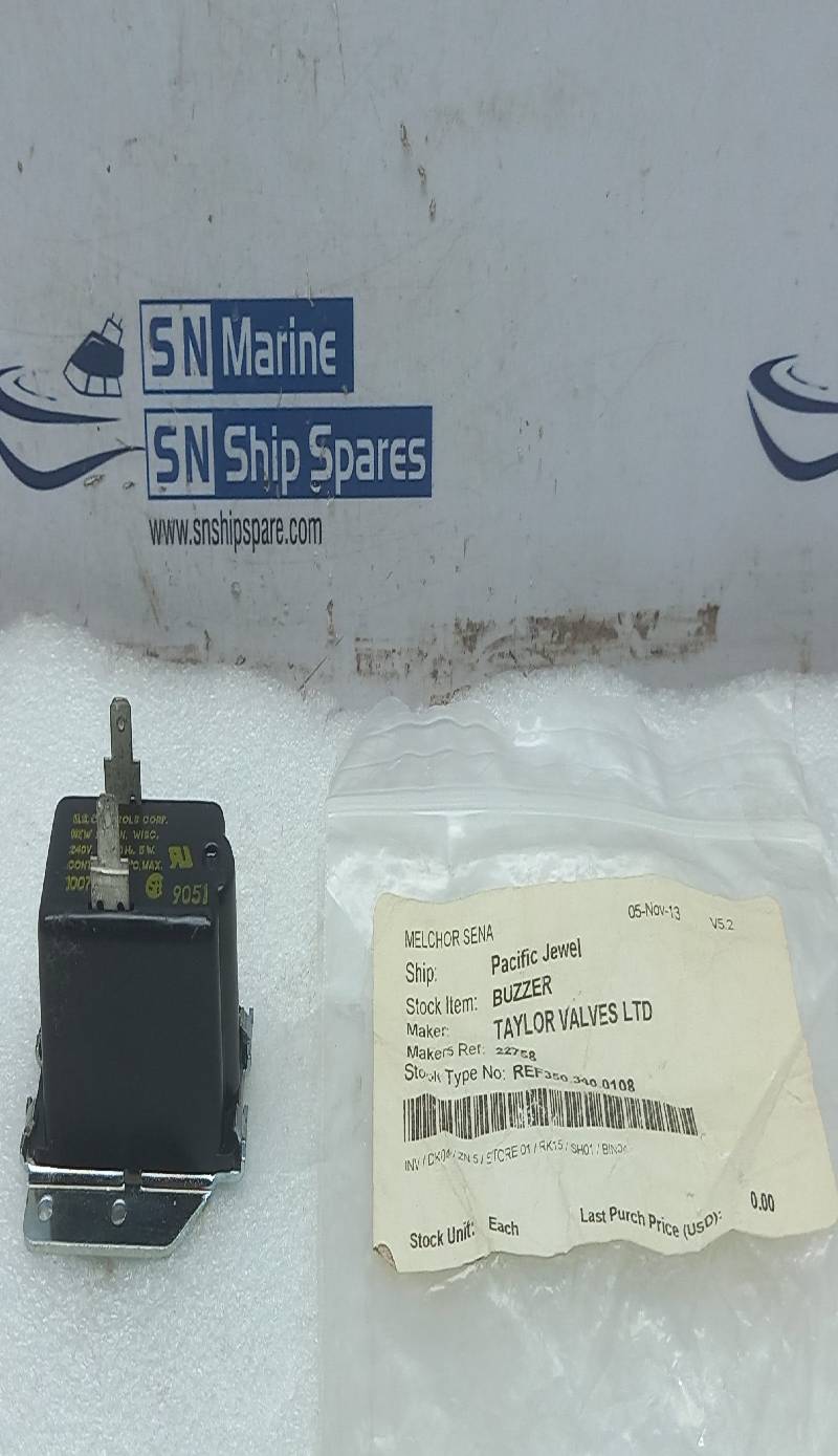 US Control Corp 10076-63 Buzzer Coil 240V, 50-60Hz, 5W