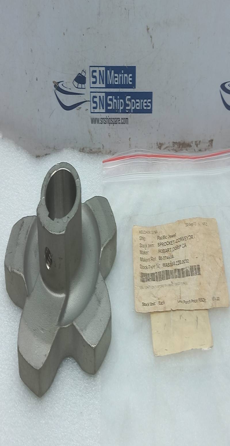 Hobart 00-274638 Sprocket-Conveyron