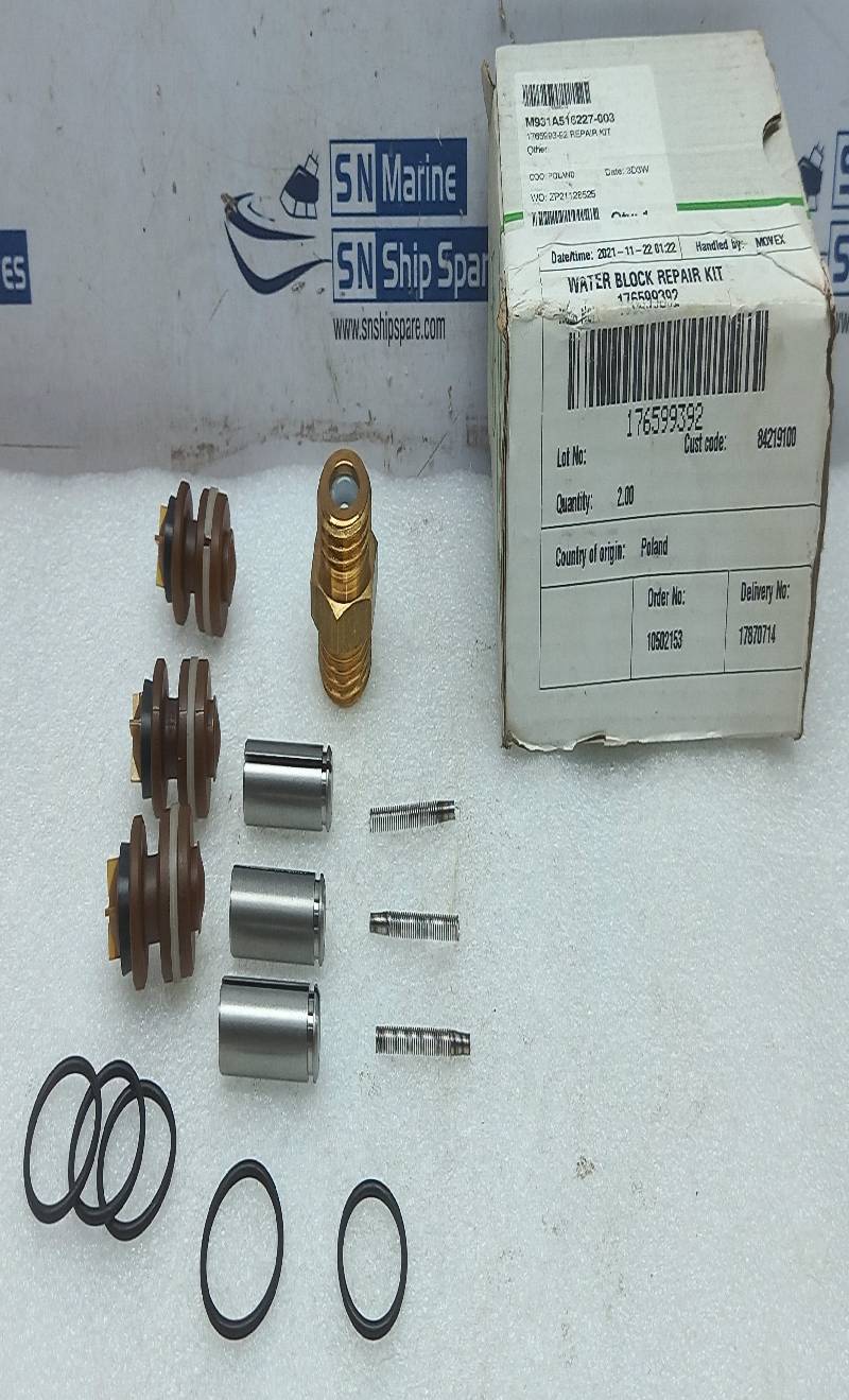 Asco 1765993-92 Water Block Repair Kit 176599392
