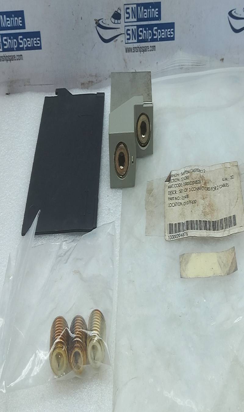 Merlin Gerin 32481 Set of 3 Connectors for 2 Cables Kit