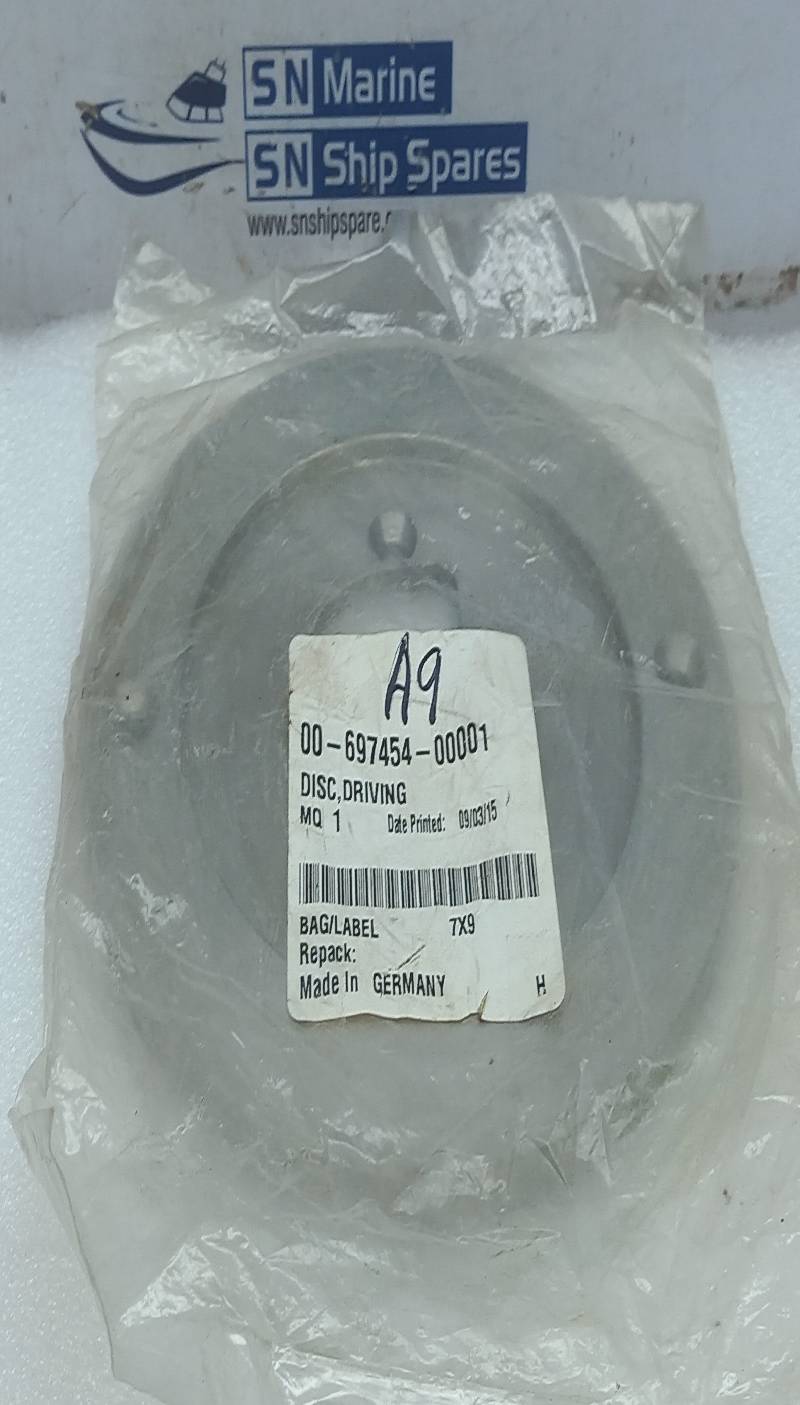 Hobart 00-697454-00001 Disc. Driving Bag/Label 7x9