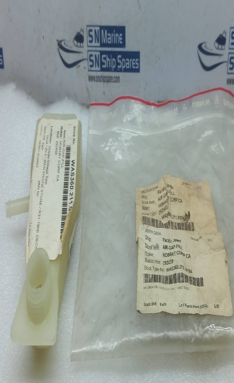 Hobart 00-292458 Air-Gap-Fill 292458 4 Pcs / Lot