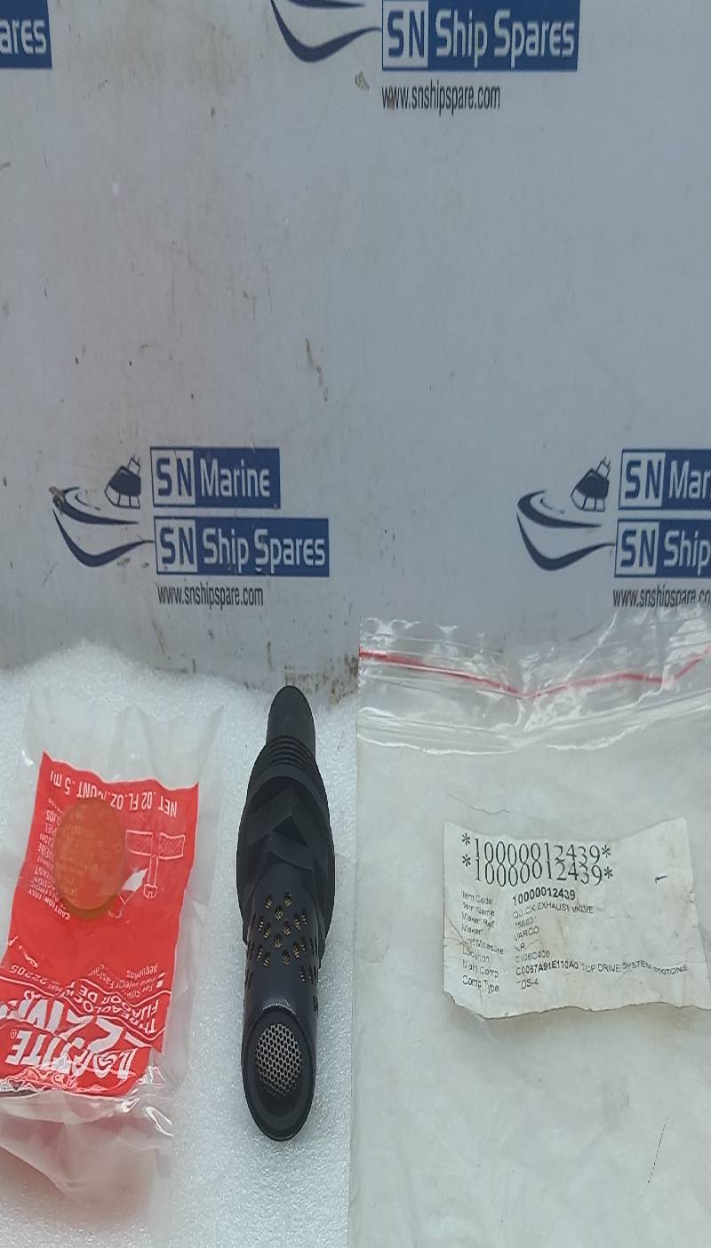 Varco 756631 Quick Exhaust Valve  Loctite 222MS Threadlocker