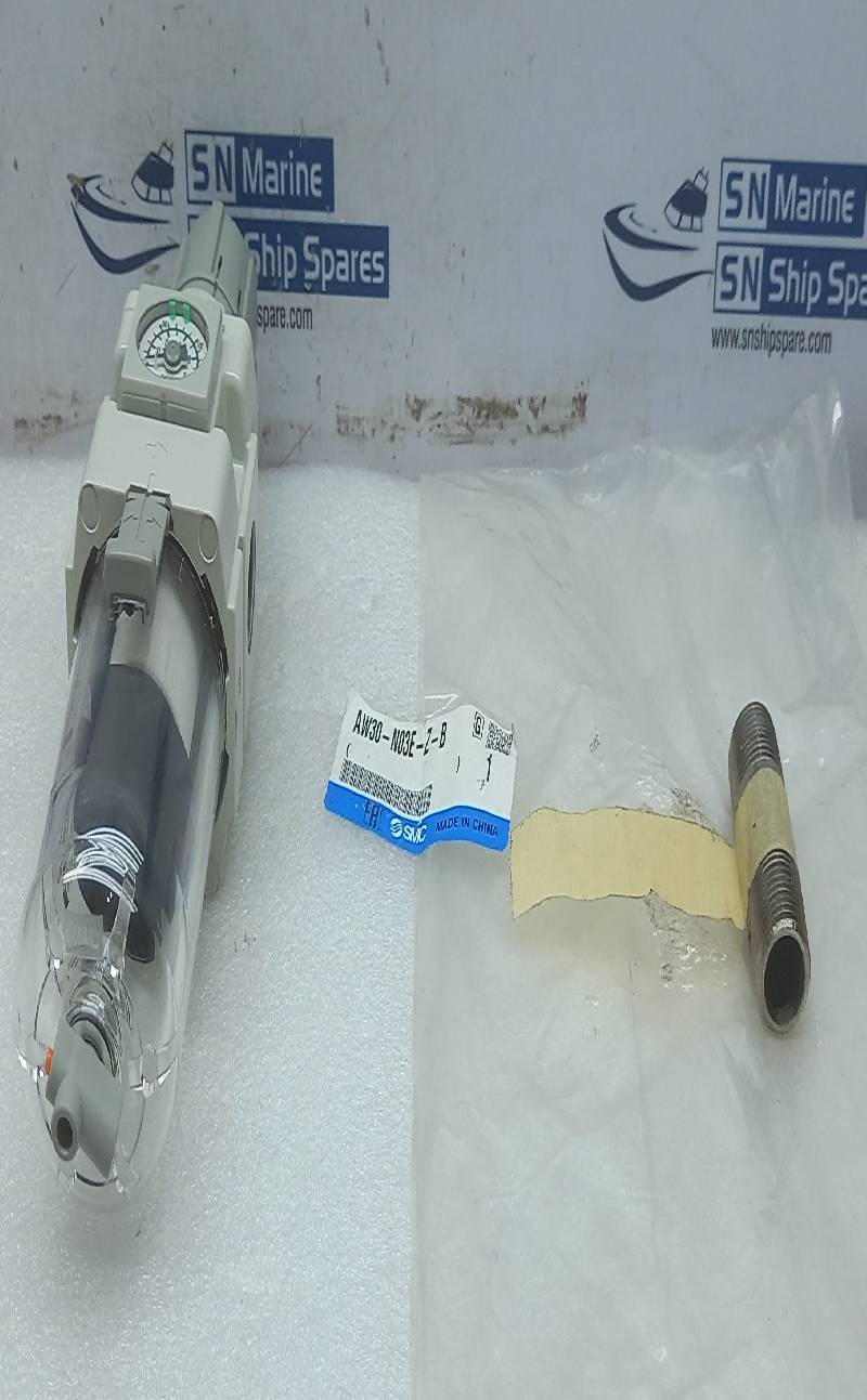 SMC AW30-N03E-Z-B Filter Regulator Max Press. 150 psi Max. Temp. 140F