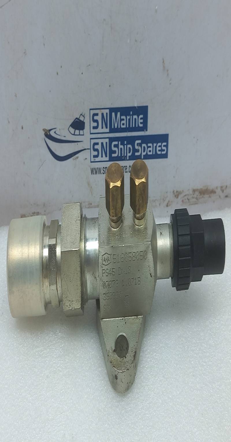 AWA 516058050 Rotalock Line Valve PS45 DN18 07373 1.0718 
