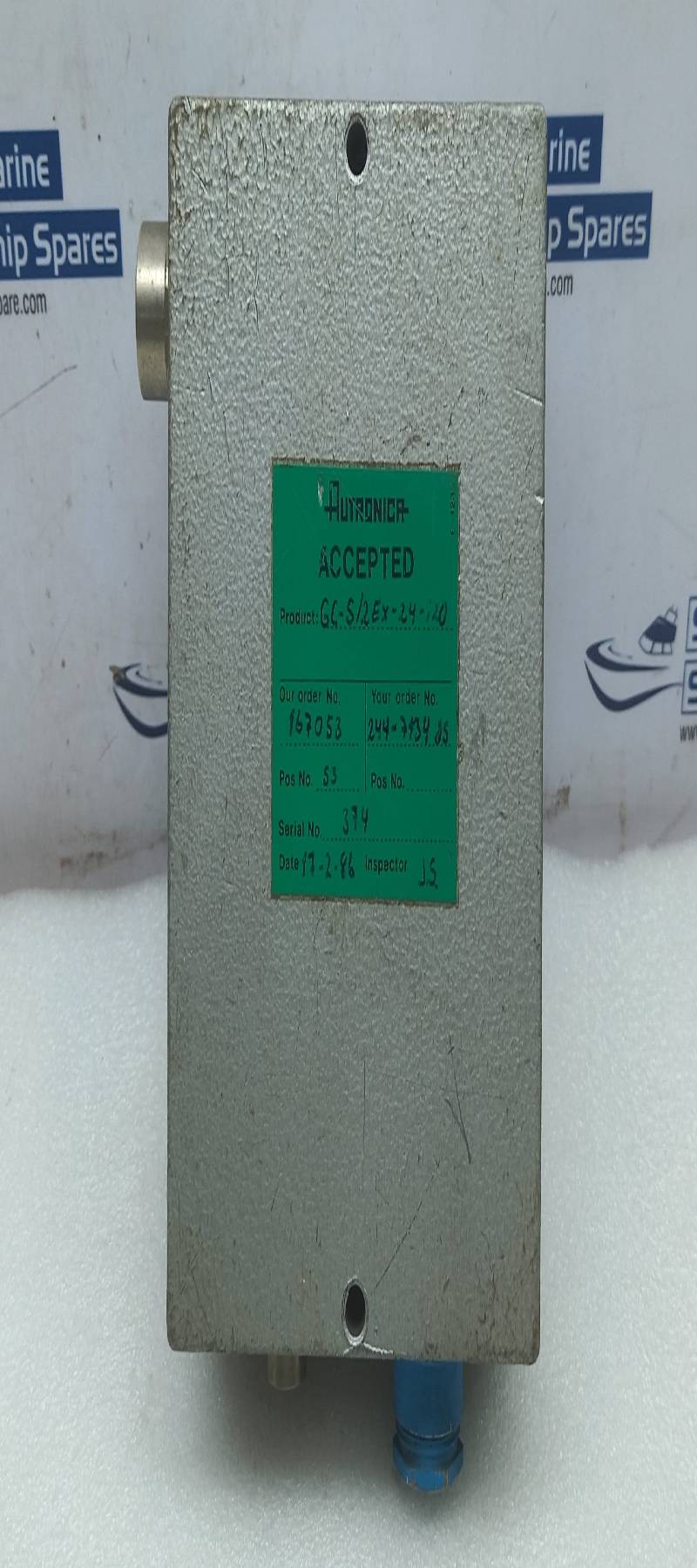 Autronica GC-S/2EX-24-120 No. 374 Thermocouple Amplifier