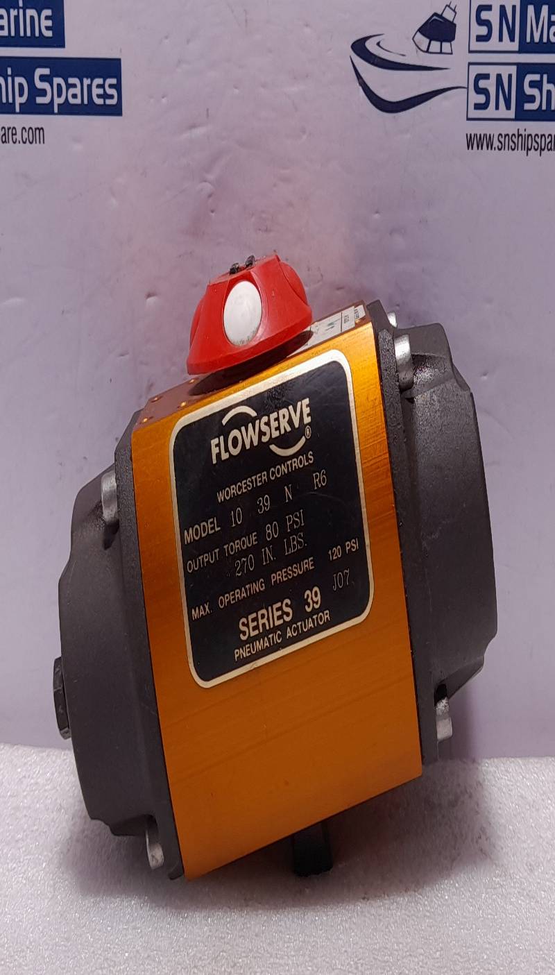 Flowserve 10 39 N R6 Pneumatic Actuator Series 39 Actuator Valve