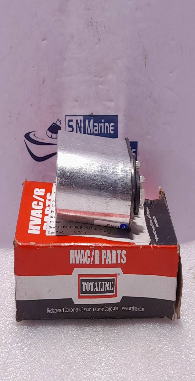 Genteq 15uf 27L567BZ3 P291-1503 HVAC Capacitor Run 370 VAC