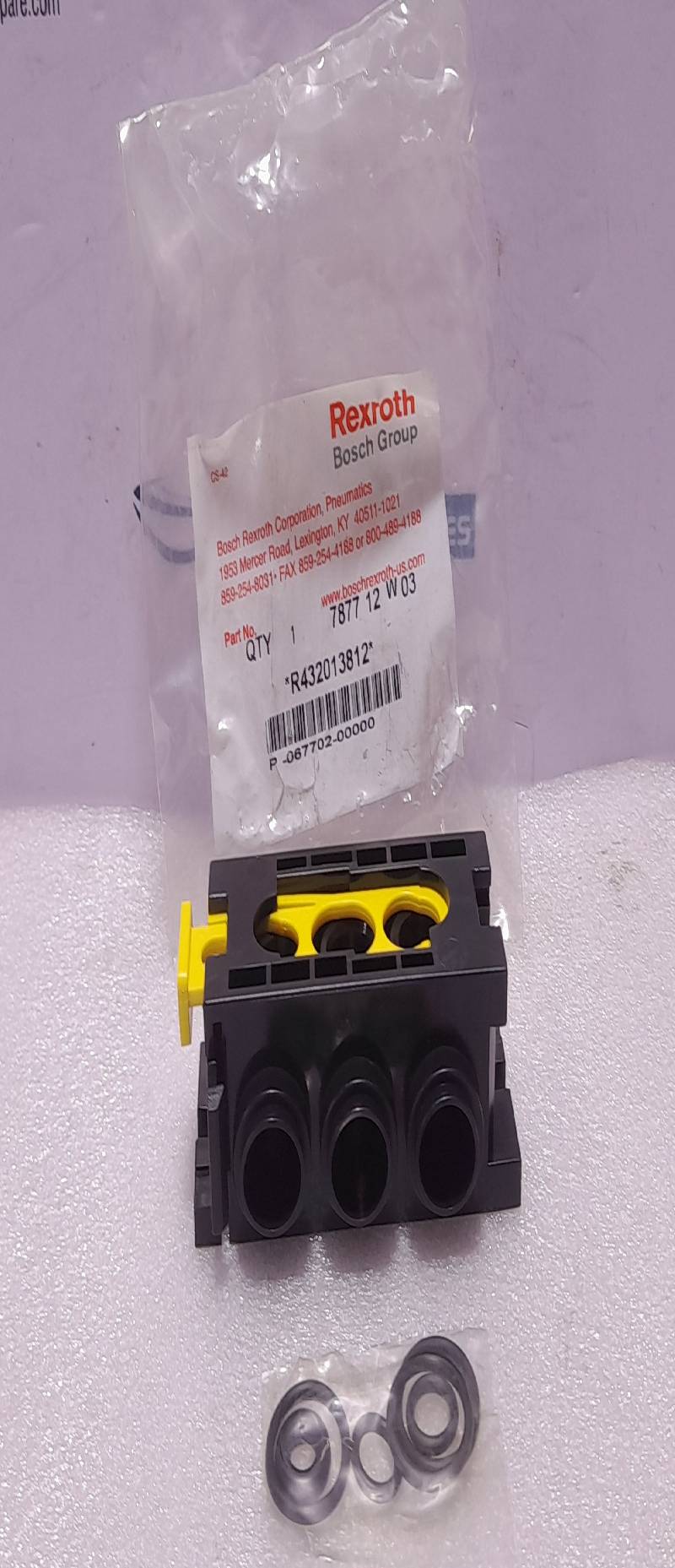 Rexroth R432013812 Manifold Segment Solenoid End