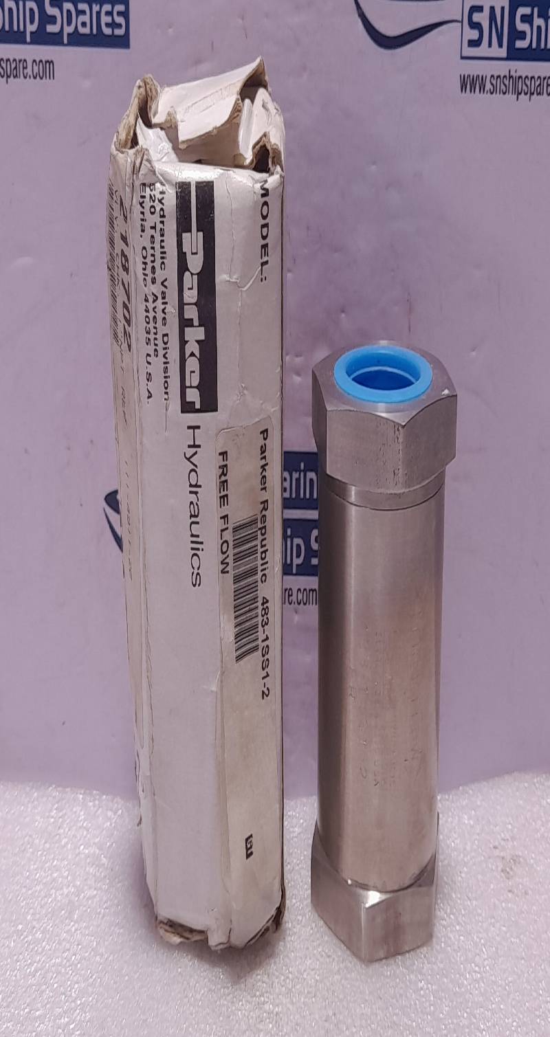 Parker 483-1SS1-2 Check Valve