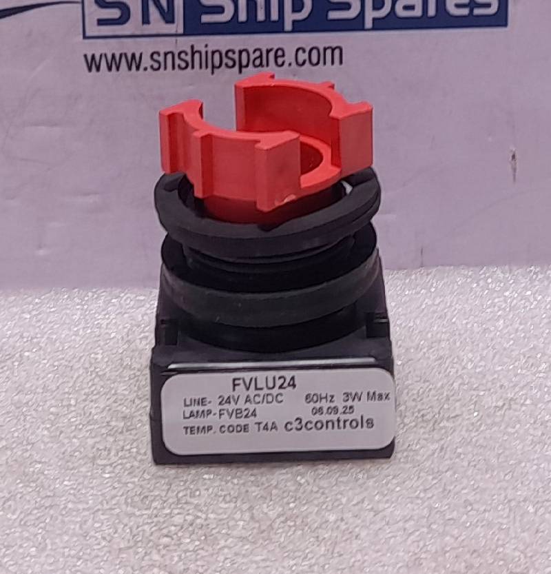 Control Concepts FVLU24-60HZ Lamp Indicator Pilot Base 24 V