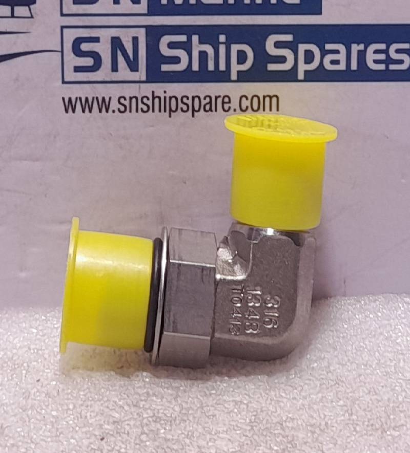 Nov 56519-8-8-C Elbow O-ring Boss 37DEG Varco 5651988 12 Pcs / Lot