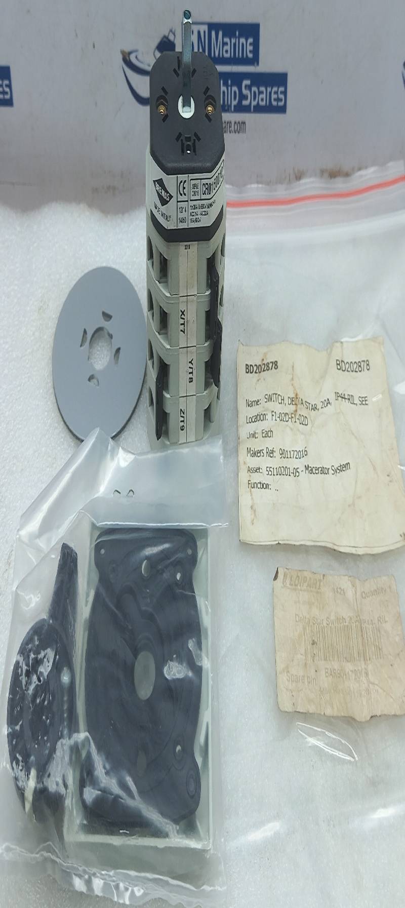 Bremas CR0160010 Delta Star Switch IP44-RIL