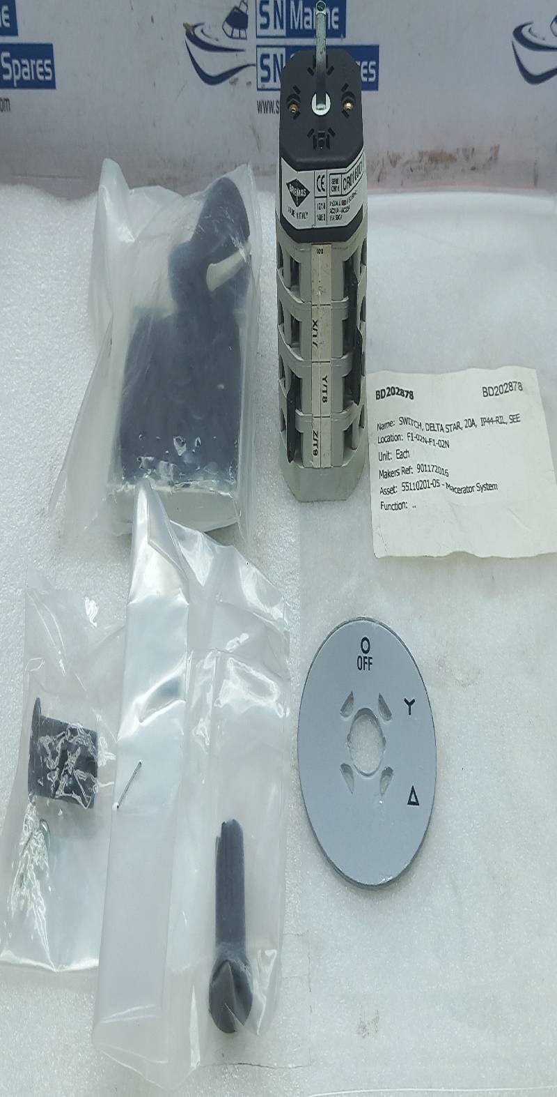 Bremas CR0160010 Delta Star Switch IP44-RIL