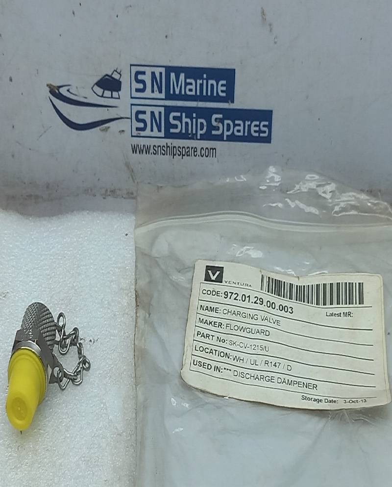 Flowguard SK-CV-1215/U Charging Valve 1/2UNF 1215A4