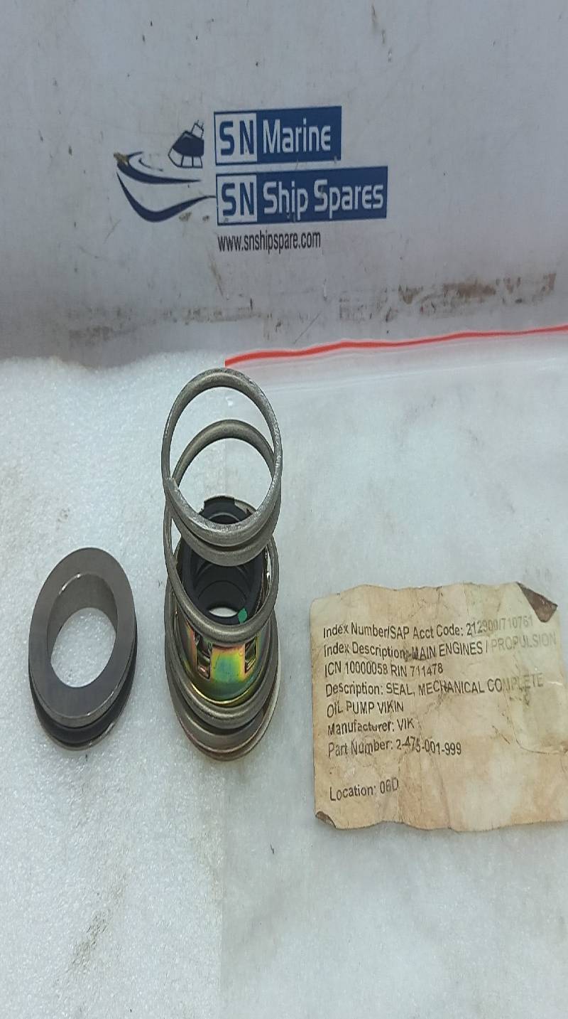 Viking 2-475-010-999 Mechanical Seal (Item 10)