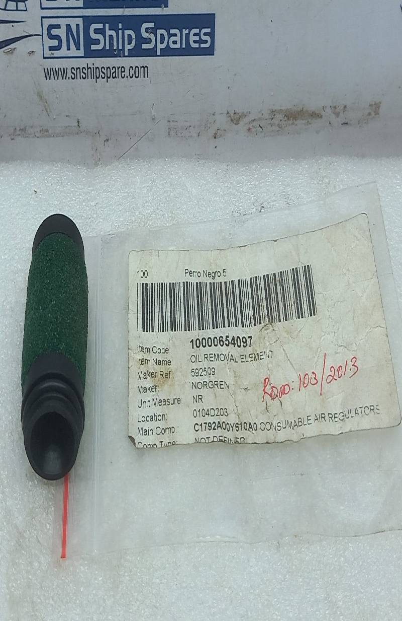 Norgren 592509 Oil Removal Element 5925-09 4PCs In Lot