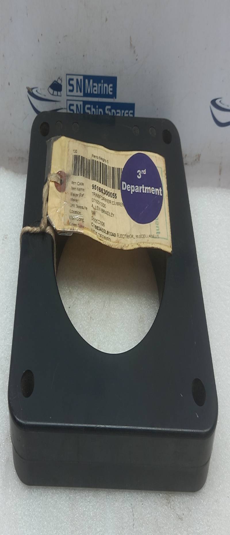 Abbott Magnetics 70-162 Current Transformer Ratio: 1600:5A 50-400HZ 600V