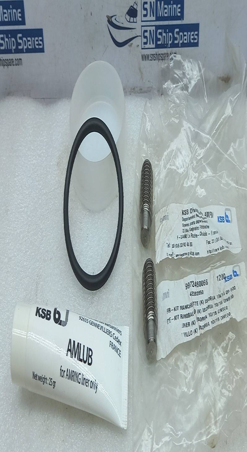 KSB Division 9972460066 Linear Repair Kit (K) ISORIA 10/16 DN600 42382850