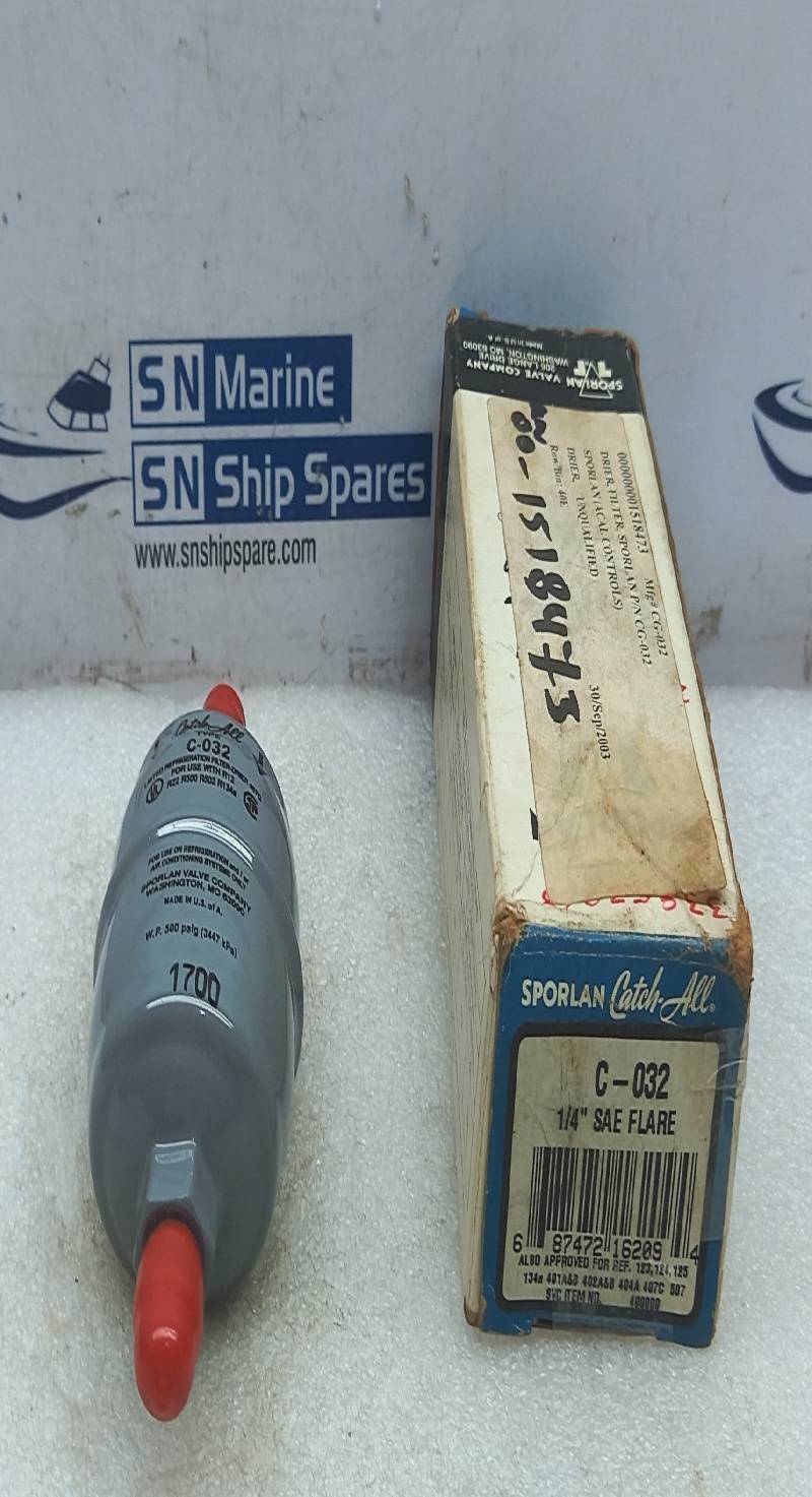 Sporlan Catch-All C-032 ¼” SAE Flare