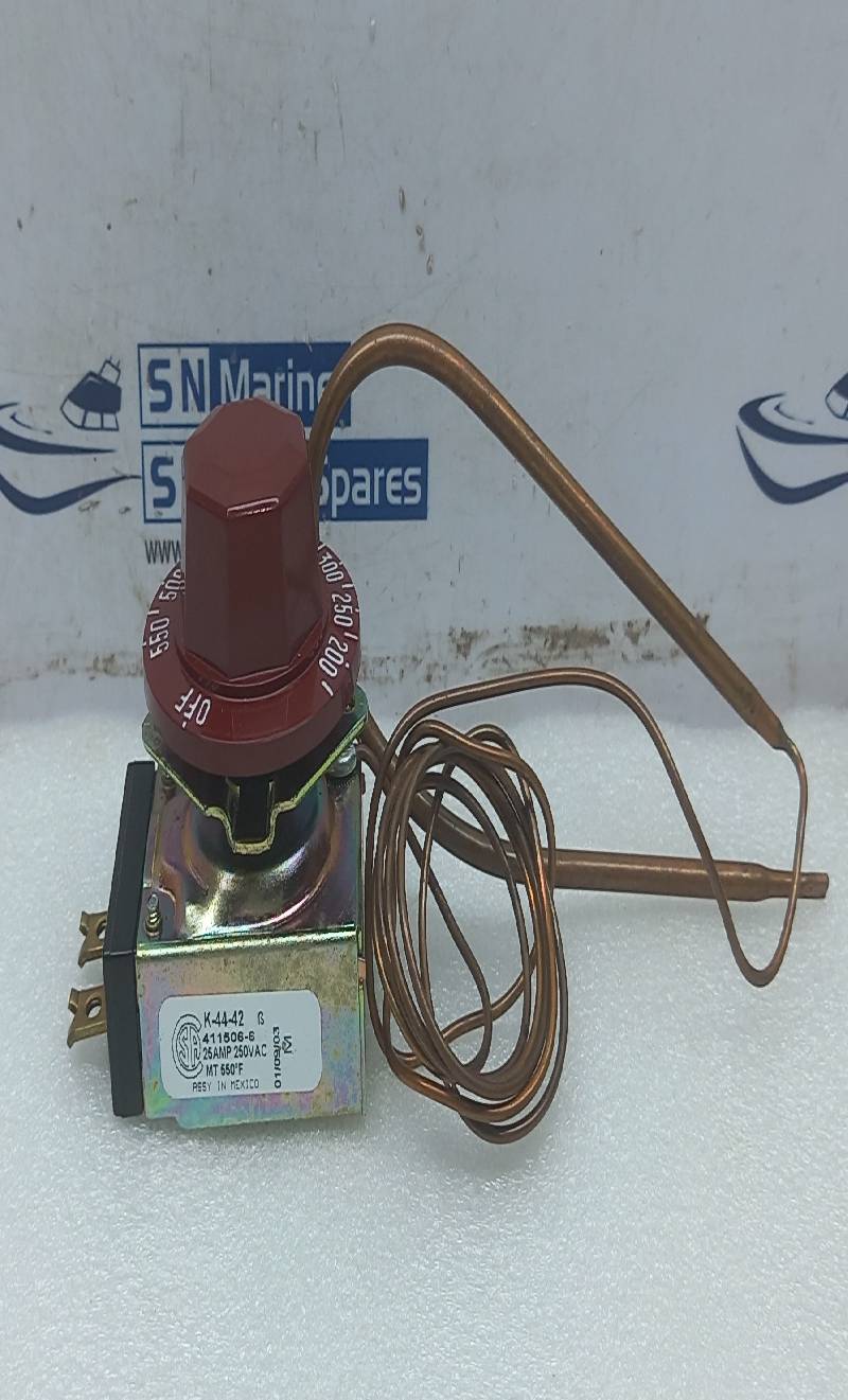 Invensys K-44-42 Temperature Thermostat 25AMP 250VAC 411506-6