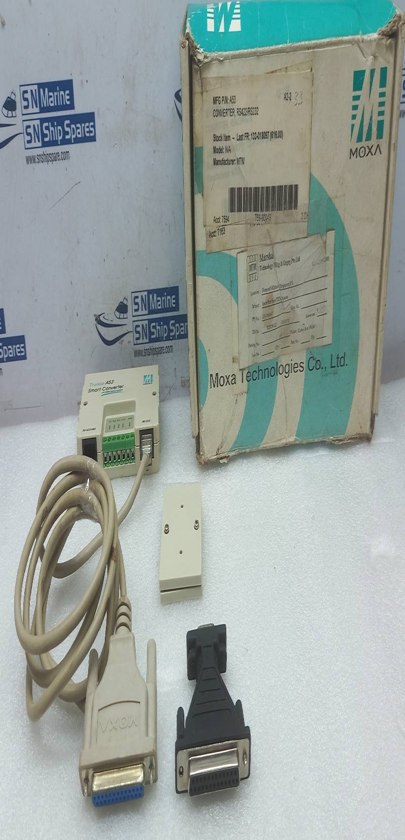 Moxa A53 Smart Convertor With 2000V Optical Isolation RS-422/485