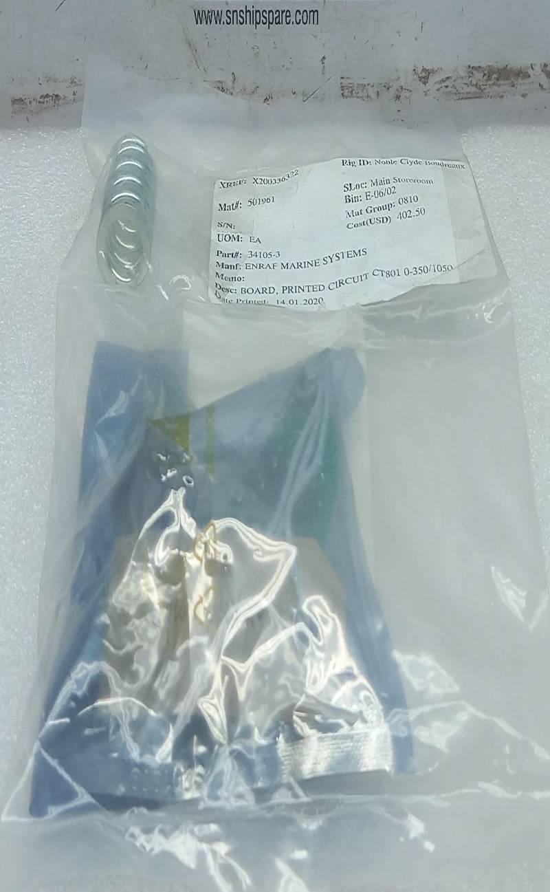 Honeywell 34105-5 CT801 LB/S Or SI PCB PCB For CT801SI Without Calibrat Module